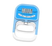B Baosity Testeur de Force de Prise Appareil Dynamométrique Digital Réglable Mesure Main Utilisateur Multiples Poignée Antidérapante Adapté pour Contrôle, Bleu