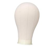 B Baosity Tête de Mannequin En Toile avec Trous de Fixation pour Perruques - Accessoires de Coiffure et de Photographie - Convient pour Un Usage Domestique Ou P, 21 pouces