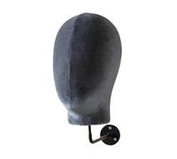 B Baosity Tête de Mannequin Murale pour Perruque, Idéale pour La Formation Des Coiffeurs et Comme Accessoire de Salon.