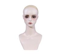 B Baosity Tête de Mannequin pour Perruque Féminine, Présentoir pour Bijoux, Accessoires Capillaires et Chapeaux