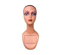 B Baosity Tête de Mannequin Professionnelle pour Exposition de Perruques et Accessoires Matériau PP Solide Design Réaliste Adaptée Aux Salons de Coiffure et Ma, Style C