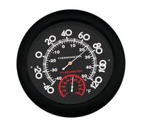 B Baosity Thermomètre Hygromètre Mural Moniteur de Climat Intérieur Jauge de Température et Humidité à Lecture Précise Adapté pour La Maison Le Magasin et Le, Type A