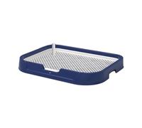 B Baosity Toilettes pour Chiens, Tapis de Propreté Réutilisable en, Système d'apprentissage de La Propreté pour Petits et Moyens Chiens et Chats, Marine
