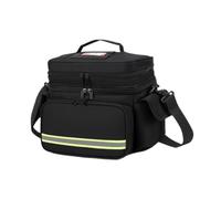 B Baosity Trousse de Premiers Secours Vide avec Poignée et Sangle Détachable Organisateur de Médicaments Multifonction Pochette de Rangement Portable Boîte de S, Couche Double
