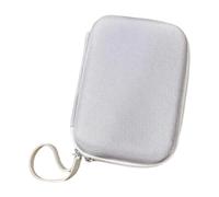 B Baosity Trousse de Rangement pour Médicaments, Pilulier, étui de Protection Portable pour Flacons En EVA et Nylon avec Fermeture éclair, Idéal pour Les, Violet Léger