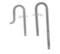 B Baosity Tube D'arrivée d'eau pour Nénuphar de 12 Mm Ou 16 Mm pour Aquarium, en Acier Inoxydable, 12 entrée Sortie