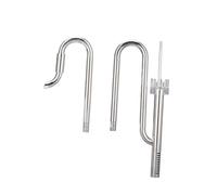 B Baosity Tube D'arrivée d'eau pour Nénuphar de 12 Mm Ou 16 Mm pour Aquarium, en Acier Inoxydable, 12 Huile-Film Ajuster