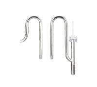 B Baosity Tube D'arrivée d'eau pour Nénuphar de 12 Mm Ou 16 Mm pour Aquarium, en Acier Inoxydable, 16 Huile-Film Ajuster