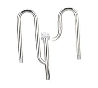 B Baosity Tube D'arrivée d'eau pour Nénuphar de 12 Mm Ou 16 Mm pour Aquarium, en Acier Inoxydable, 16 Huile-Film