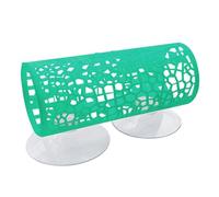 B Baosity Tunnel Décoratif pour Aquarium à Betta, Design Creux, Jouet pour Betta, Cachette pour dans Un Petit Aquarium, Vert