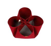 B Baosity Tunnel pour Chat Pliable et Résistant, Cachette, Nid, Lit Tunnel à Monter Soi-même, Tapis de Jeu pour Lapin, Petits Animaux et Chiots, Rouge