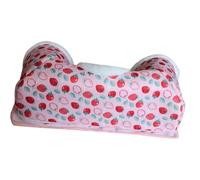 B Baosity Tunnel pour Cochons d'Inde, Tunnel pour Petits Animaux, Jouet Robuste et Amovible, Abri Chaud pour Lapins, Dragons, et Autres Animaux, Rose