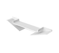 B Baosity Tunnel Souterrain pour Aquarium, Grotte à Crevettes, Accessoire Décoratif Unique et Facile à Utiliser, Cachette pour Aquarium, White L