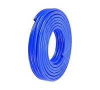 B Baosity Tuyau Pompe Air Renforcé avec Polyester Conception sans Pli Tube Pneumatique pour Outils Industriels Résistance aux Huiles et Usures Utilisation Dans, Bleu, 15 Mètres, 10mm X 6.5mm
