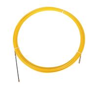 B Baosity Universel Outil de Tirage de Fil Électrique Flexible Passe-fil En Fibre de Verre avec Ressort Guide Filaire pour Conduits et Câbles Surface D, Jaune
