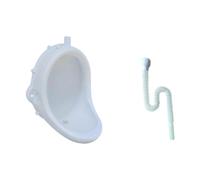 B Baosity Urinoir Mural Déflecteur D'Urinoir pour Hommes Robuste et Portable avec Installation Murale Pratique Adapté pour Jardins et Campings En Plein Air, avec Tube de 75 Cm