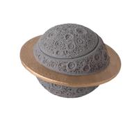 B Baosity Urne Funéraire pour Animaux de Compagnie, Pot de Conservation Animales, Urne Commémorative Décorative, Compacte et Robuste pour Chiot et C, Gris
