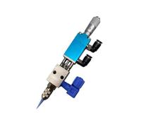 B Baosity Vanne de Distribution Micro-réglable pour Fluides Soupape de Dosage Valve à Colle Maîtrise Du Débit Acier Inoxydable, YS-21B Bleu Modèle À Interface À Écrou, Modèle À Interface À Écrou
