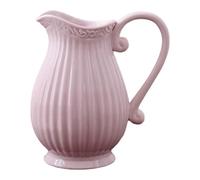 B Baosity Vase Pichet Céramique Centre Floral Vase Bud Arrangement Table Maison Contenant Plantes Élément Décoratif Convient Salon Bureau Chambre Cuisine, Rose Clair