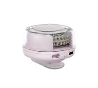 B Baosity Ventilateur Clip Portable Rechargeable avec Trois Vitesses Ventilation Rotation à 360 Couvercle Transparent Convient pour les Déplacements et Promenas Extérieures, Rose Violet