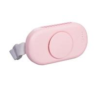 B Baosity Ventilateur de Taille Portable, Ventilateur de Refroidissement Rapide, Ventilateur Personnel Pratique, Ventilateur de Ceinture à Porter pour L'esc, rose rouge