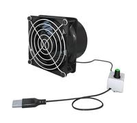 B Baosity Ventilateur D'extraction Mural USB à économie D'énergie pour Yacht, Ventilateur D'extérieur, Extracteur D'air pour Fenêtre, Salle, Ventilateur unique