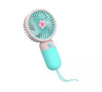 B Baosity Ventilateur Portable à Main - Motif Pétale élégant, Alimentation USB, 3 pièces