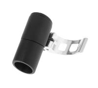 B Baosity Verrou de Bâton de Marche Remplaçant Accessoire de Serrure à Levier Boucle en Alliage D'Aluminium Résistante Facile à Installer Convient à Randonnée A, Boucle argentée 18mm