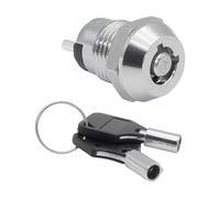 B Baosity Verrouillage de Panneau Serrure Électronique Interrupteur Sécurité Téléphonique Bornes Tubulaires Matériel Métal Clé Incluse Adapté aux Dispositifs, Double-Face