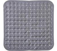 B Basic & Co - Fond de Douche PVC Anti-Dérapant 54x54cm Gris Gris G
