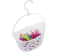 B Basic & Co - Lot de 24 Pinces à Linge "Panier" 21cm Multicolore Multicolore G