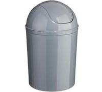 B Basic & Co - Poubelle de Salle de Bain Essential 7L Gris Gris G