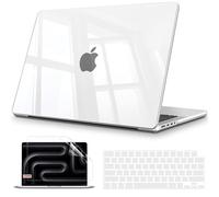 B BELK Compatible avec MacBook Pro 14" 2026-2021 M5 M4 M3 M2 M1 Pro Max Chip A3434 A3112 A3185 A3401 A2918 A2992 A2779 A2442, Coque Rigide en Plastique + Protection de Clavier Film de Protection