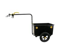 Chariot Porte-Objets Éco Trailer Maxi 60L Attache Rapide Noir 307850085 BELLELL