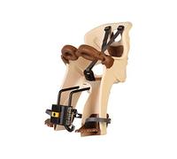 b bellelli Flèche - Siège de vélo Avant - Attache B-Fix - Se Fixe au châssis - de 9 Mois à 3 Ans - Max 15 kg - Couleur Beige-Brown
