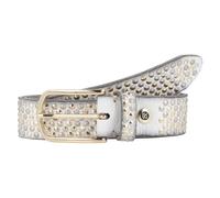 b.belt ceinture Nietengürtel Zoe Gold W95 Cream-White