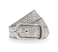 b.belt Ceinture à rivets I Cuir weiß (BB0225L03-85-0110)