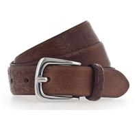 b.belt ceinture Charlisa Silver Belt W85 Darkbrown