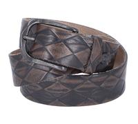 b.belt Ceinture en cuir grau taupe (BB4009L48-100-6278)