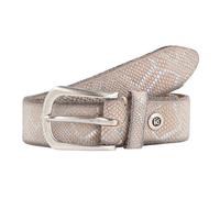 b.belt Ceinture en cuir 95 cm beige