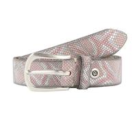 b.belt Ceinture en cuir rose/silver-metallic (BB0545L59-95-8615)