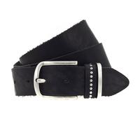 b.belt Ceinture noir en cuir pour femme - Cleo Belt Schwarz 139240 85 cm