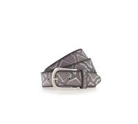 B.BELT Ceinture 'Sabia' taupe / graphite / gris clair, Taille 95