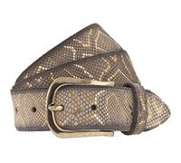 b.belt Sabia Ceinture cuir vanille/gold metallic (BB0984L59-80-1217)
