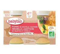 Babybio Mirabelle/Pomme – 2 x 130 g