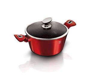 B-Black BERLINGER Haus Faitout avec revêtement en pierre de lave 24 cm
