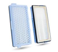 B Bluparts Lot de 2 filtres HEPA actifs compatibles avec Miele SF-HA 50, compatibles avec Miele S4, S5, S6, S8, S4000 S5000 S6000 S8000