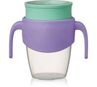 b.box 360° Trainer Cup tasse d’apprentissage avec supports Lilac Pop 6m+ 1 pcs