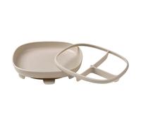 b.box Assiette Ventouse pour Bébé 2-en-1 | Assiette à Ventouse | Assiette pour Bébé | Séparateur Amovible pour s’Adapter à l’Âge de Bébé | Bords Incurvés pour un Ramassage Facile | 6 Mois et +
