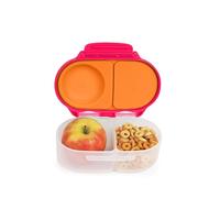 b.box Boite à Collation | Mini Boîte à Déjeuner | Boite à Goûter Enfant avec 2 Compartiments | Idéal pour les Tout-Petits et les Enfants | Peut Contenir un Fruit Entier | Sans BPA